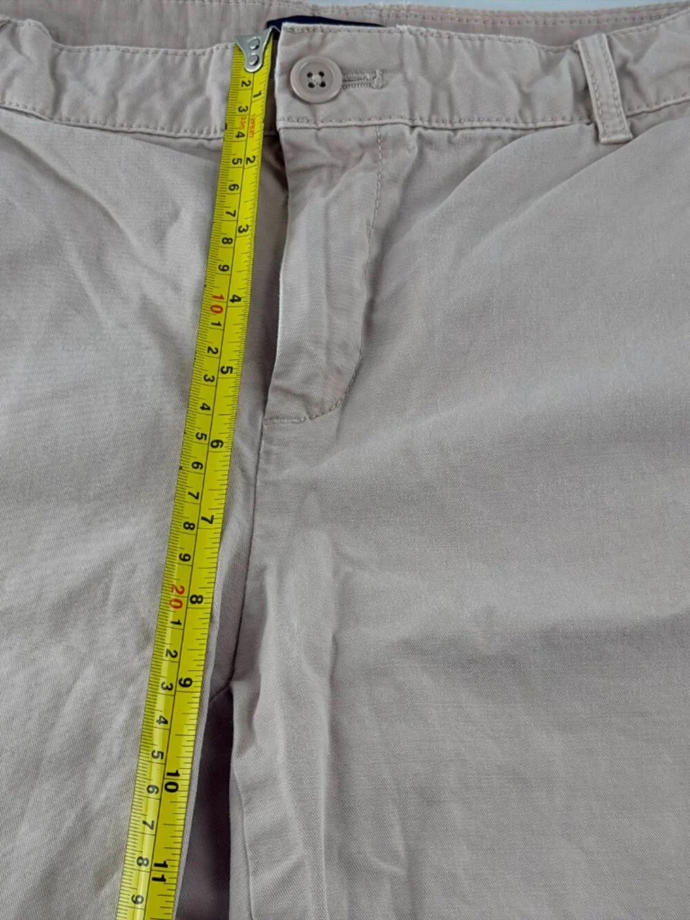 Gap Women's Pink Cotton Mid Rise Casual Bermuda Shorts Size 8 Regular Pockets